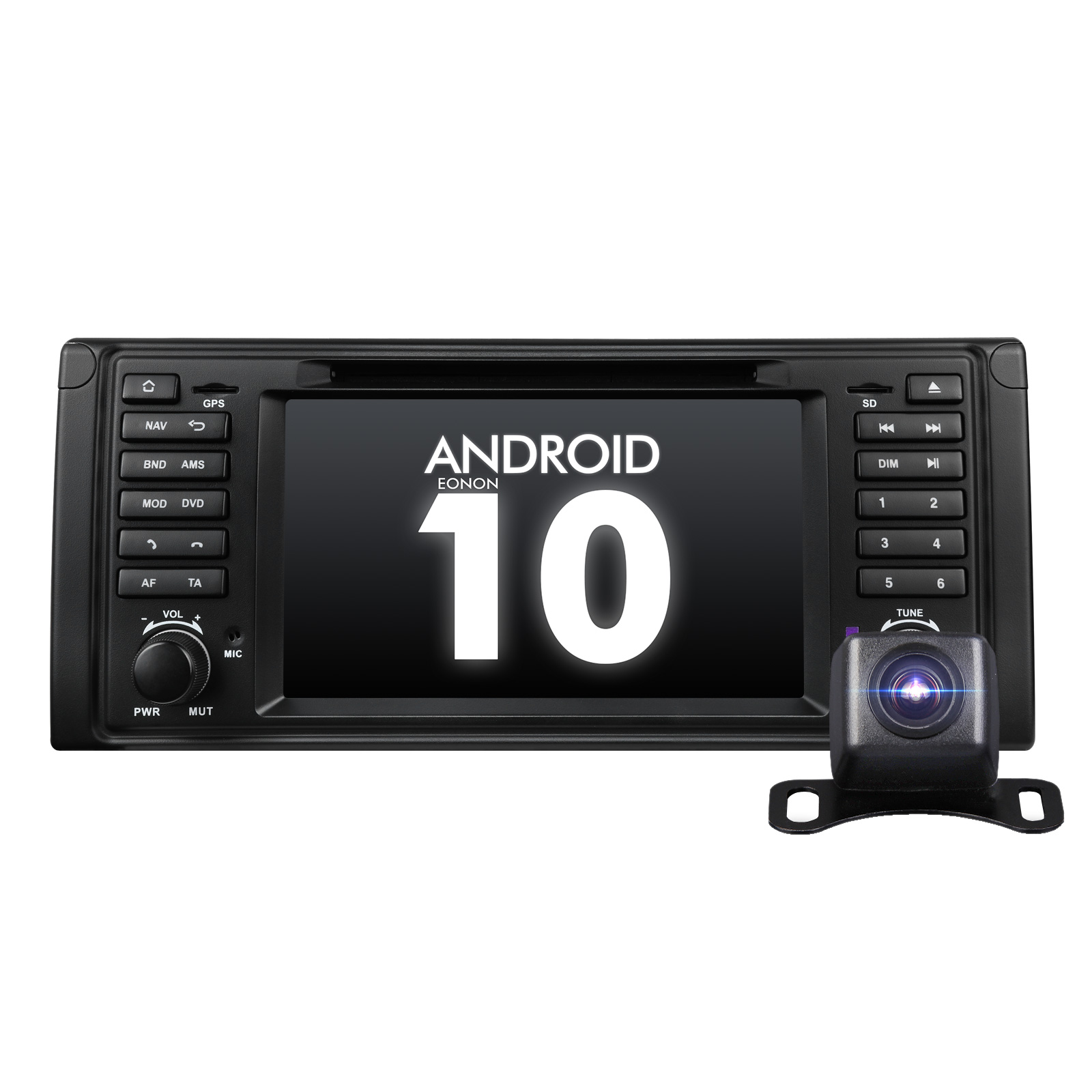 For BMW E39 Android 10 Car Stereo Radio DVD GPS