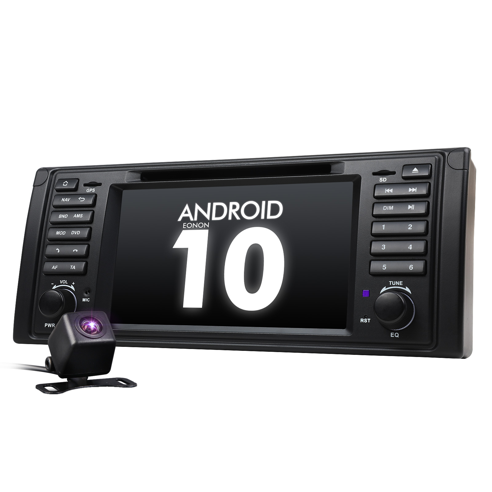 For BMW5 E39 X5 E53 Car Stereo DVD Player 7" Android Radio