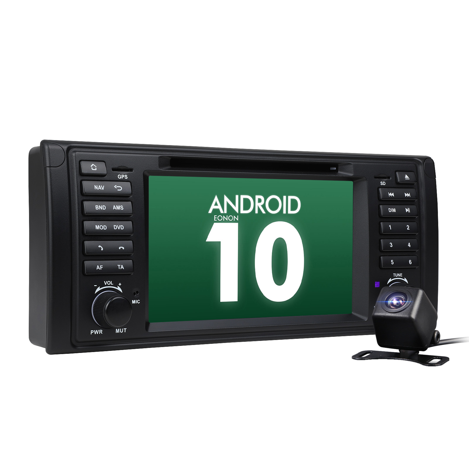 7" HD Android 10 Quad Core Car Stereo Radio GPS WiFi for